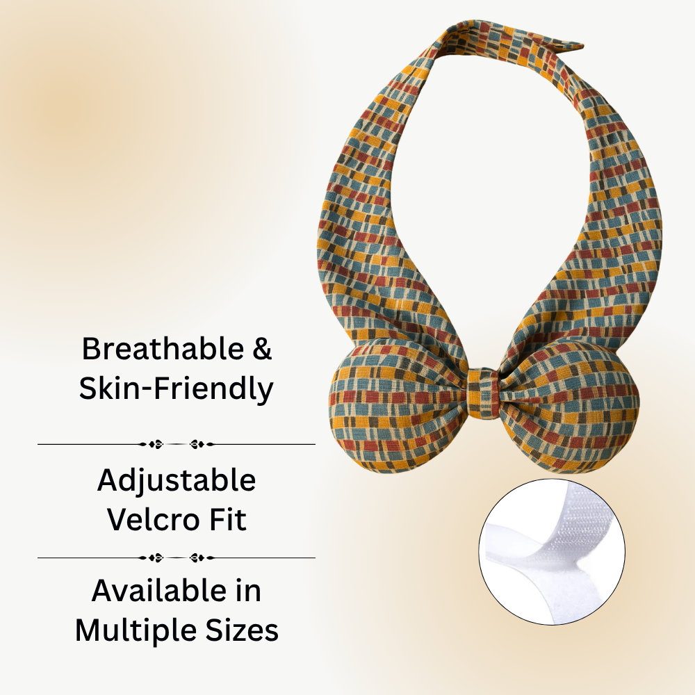 Tail N Tints Multicolour Printed Cotton Dog Bandana