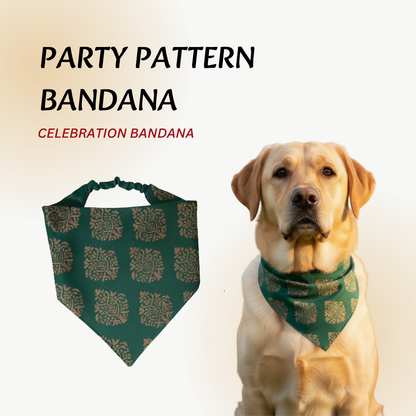 Party Pattern Bandana